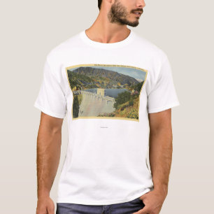 T-shirt Vue de barrage de Morris San Gabriel