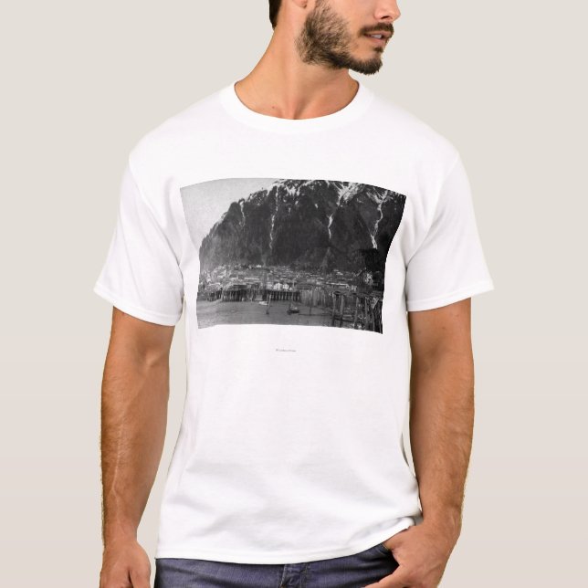 T-shirt Vue de bord de mer photographie de Juneau, Alaska (Devant)