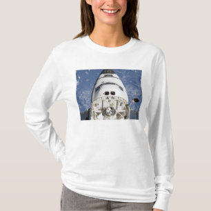 T-shirt Vue de cabine de l'équipage d'effort de navette