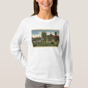 T-shirt Vue de campus d'université d'état de San Jose