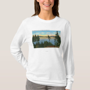 T-shirt Vue de club de Wawbeek de lac supérieur Saranac