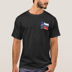 T-shirt Vue de côté, club de cobra du Texas avec le