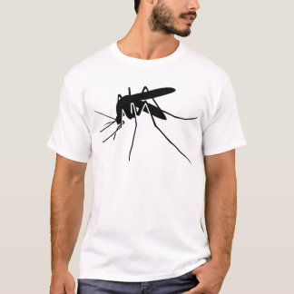 T-shirt Vue de côté de moustique