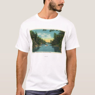 T-shirt Vue de crevasse internationale