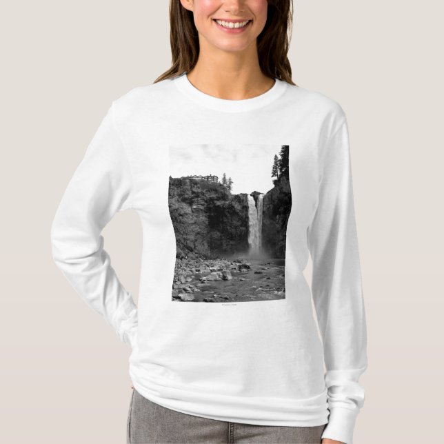 T-shirt Vue de dessous des automnes (Devant)