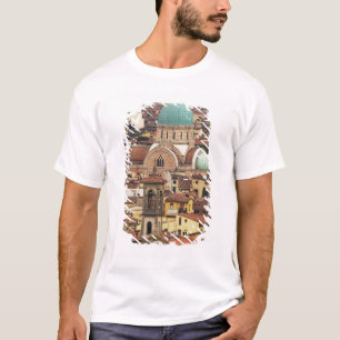 T-shirt Vue de Florence, Italie depuis la Piazza