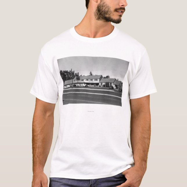 T-shirt Vue de Florence, Orégon de photographie de Regan (Devant)