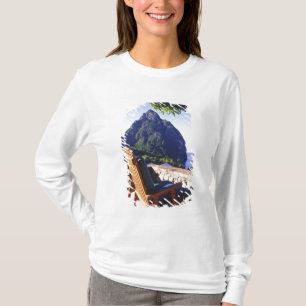 T-shirt Vue de Gros Piton depuis la villa de Stonefield Es