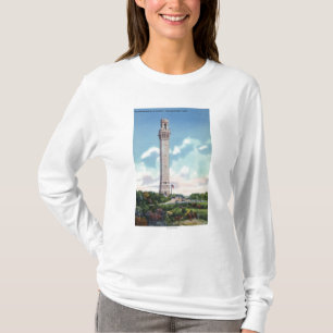 T-shirt Vue de jour de mémorial de pèlerin