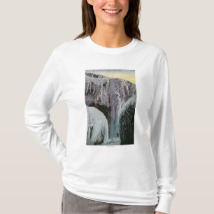 T-shirt Vue de la caverne des vents en hiver