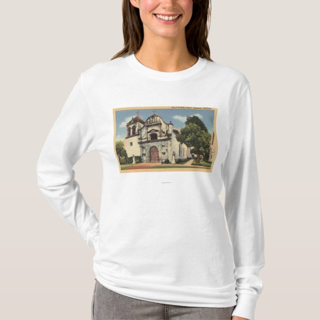 T-shirt Vue de la chapelle royale de Presidio (Devant)