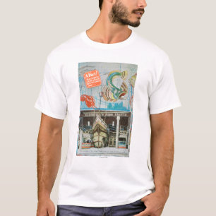 T-shirt Vue de la grotte des poissons de Bernstein avec