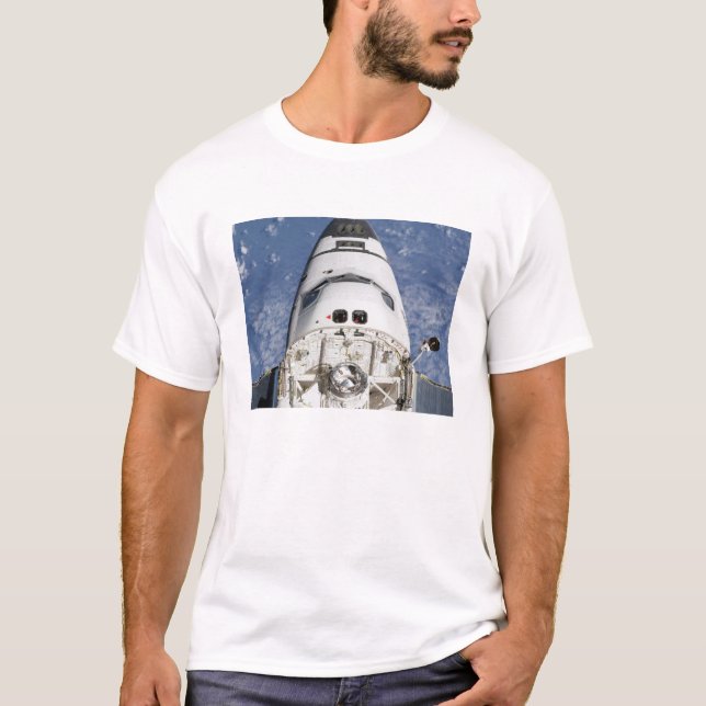 T-shirt Vue de la navette spatiale cabine d'équipage d'End (Devant)