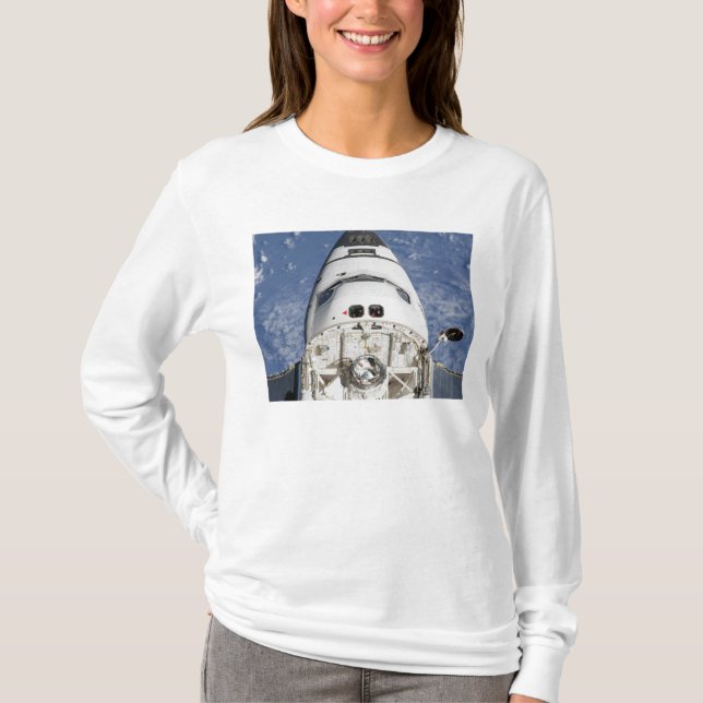 T-shirt Vue de la navette spatiale cabine d'équipage d'End (Devant)