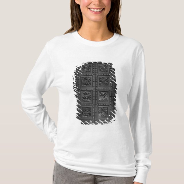 T-shirt Vue de la porte de la La Madeleine (Devant)