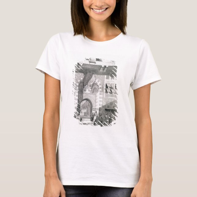 T-shirt Vue de la porte d'Okal Kaid-Bey, de "Monuments" (Devant)