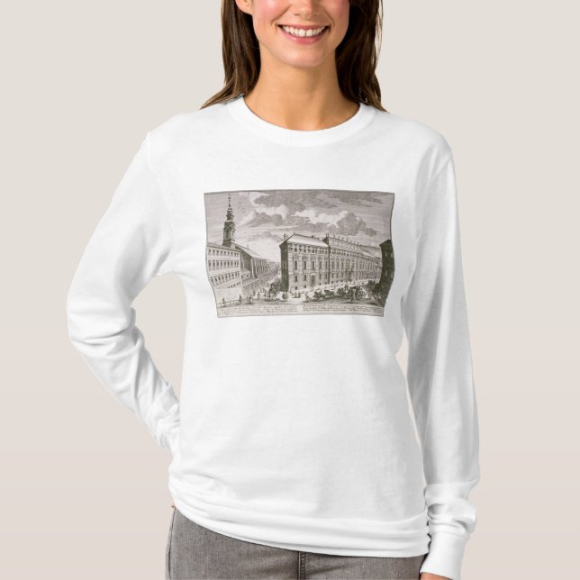 T-shirt Vue de la représentation de Dorotheergasse (Devant)