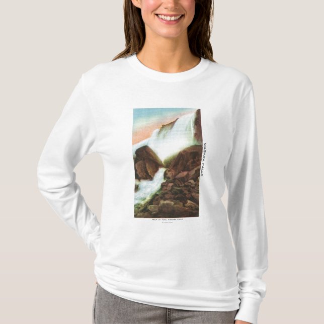 T-shirt Vue de la roche des âges (Devant)