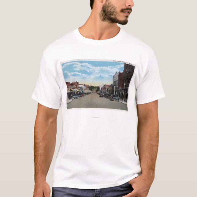 T-shirt Vue de la rue principale 3 (Devant)