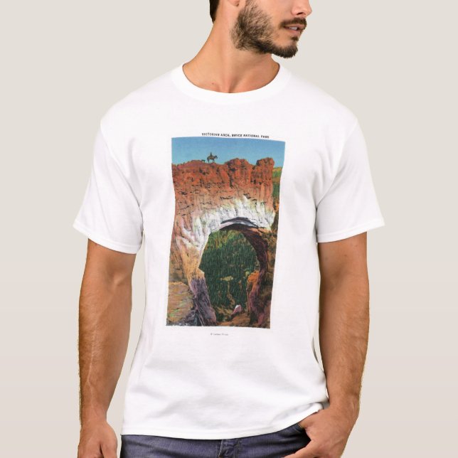 T-shirt Vue de la voûte victorienne (Devant)