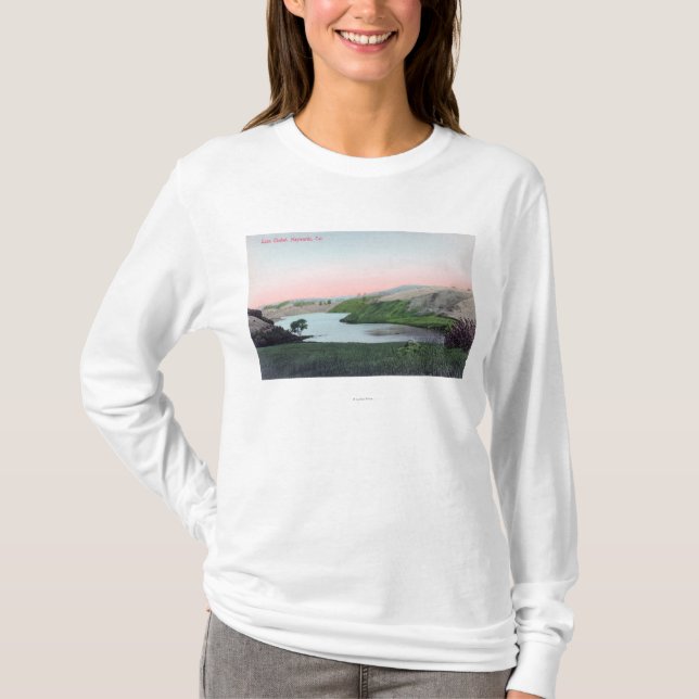 T-shirt Vue de lac ChabotHayward, CA (Devant)