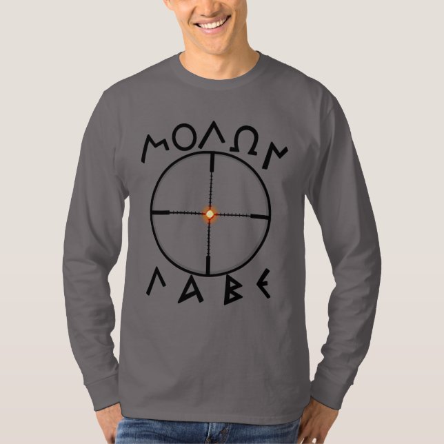 T-shirt Vue de laser de MOLON LABE (Devant)