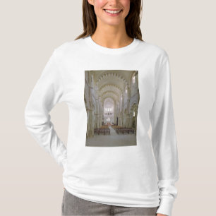 T-shirt Vue de l'intérieur de la nef, c.1120-50