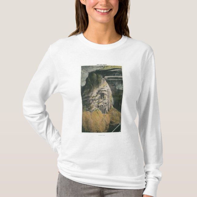 T-shirt Vue de l'organe de tuyau (Devant)