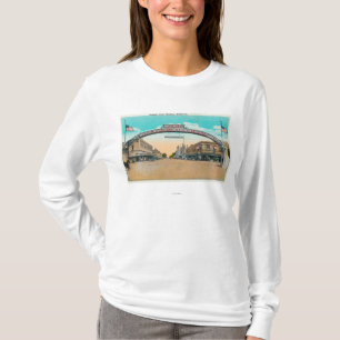 T-shirt Vue de Modesto ArchModesto de accueil, CA