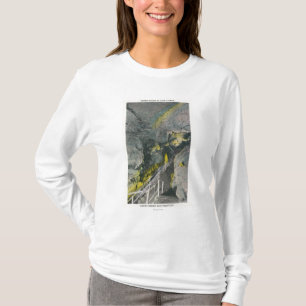 T-shirt Vue de pagoda chinoise dans le temple du titan