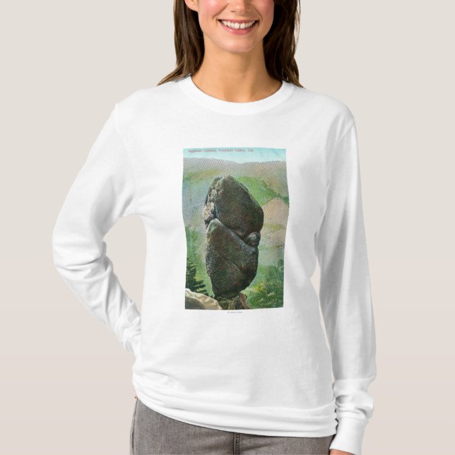 T-shirt Vue de parc national d'Aggassiz ColumnYosemite, CA (Devant)