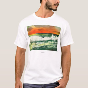 T-shirt Vue de Point Loma chez SunsetCoronado, CA