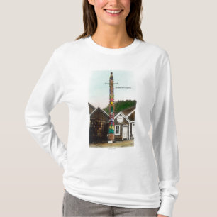 T-shirt Vue de Raven TotempoleWrangell, AK
