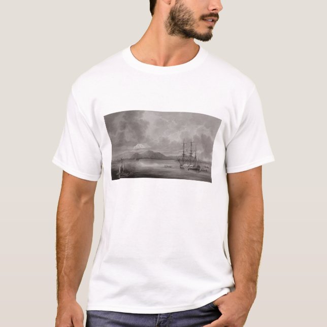 T-shirt Vue de Rio De Manille (lithographie) (Devant)