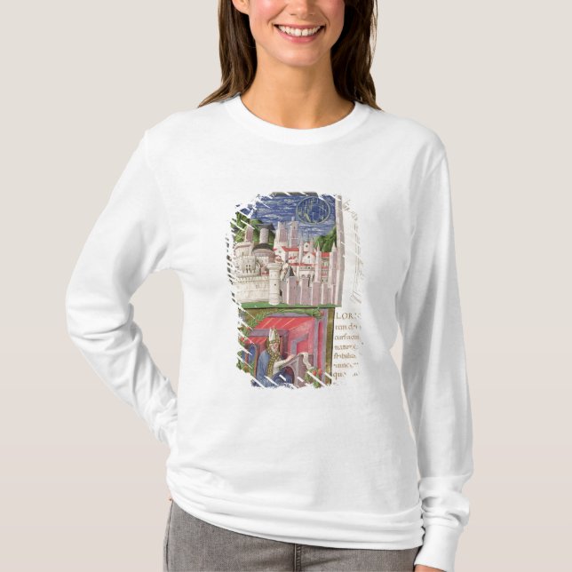 T-shirt Vue de Rome comme ville de Dieu (Devant)