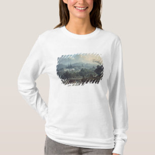 T-shirt Vue de Shrewsbury à travers le Severn