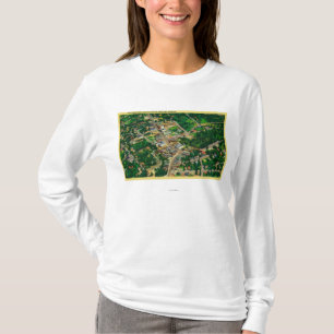 T-shirt Vue de Skyliner semblant du sud au-dessus