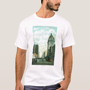 T-shirt Vue de St du marché près de 3ème et de Kearny