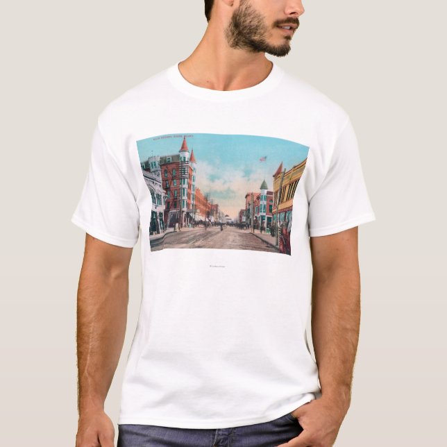 T-shirt Vue de StreetBoise principal, identification (Devant)