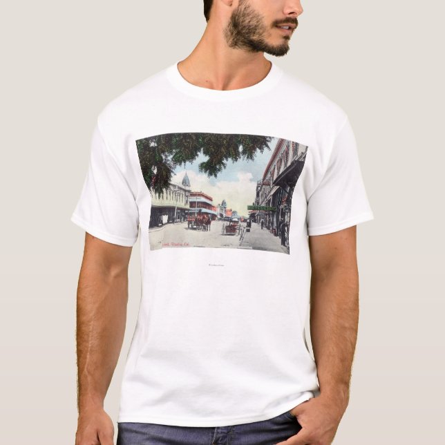 T-shirt Vue de StreetVisalia principal, CA (Devant)