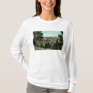 T-shirt Vue de ville par les arbres