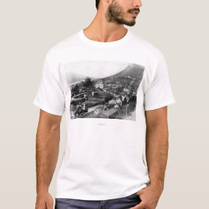 T-shirt Vue de ville photographie de Juneau, Alaska
