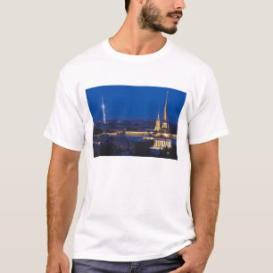 T-shirt Vue dégagée sur la tour de télévision