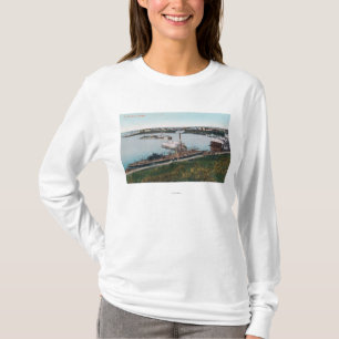 T-shirt Vue des bateaux dans le DockSt. Michael, AK