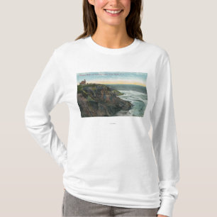 T-shirt Vue des bluffs de Mohegan et du sud-est