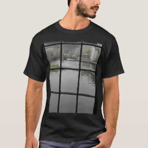 T-shirt Vue des écluses inférieures de Lowell