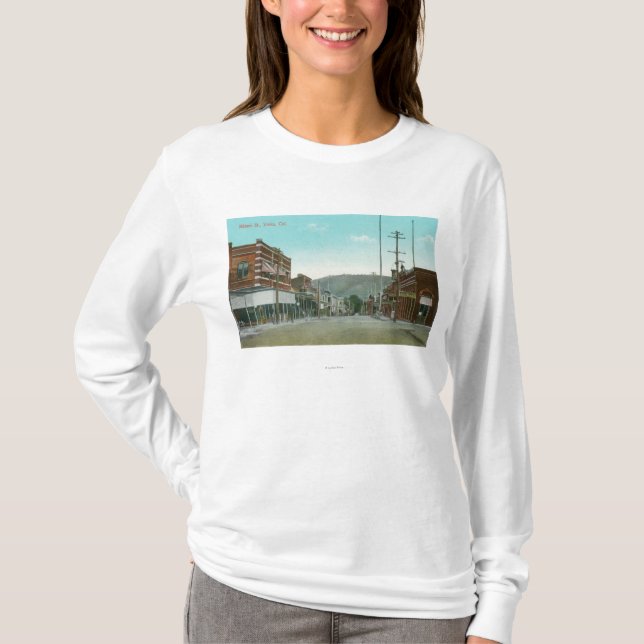 T-shirt Vue des mineurs StreetYerka, CA (Devant)