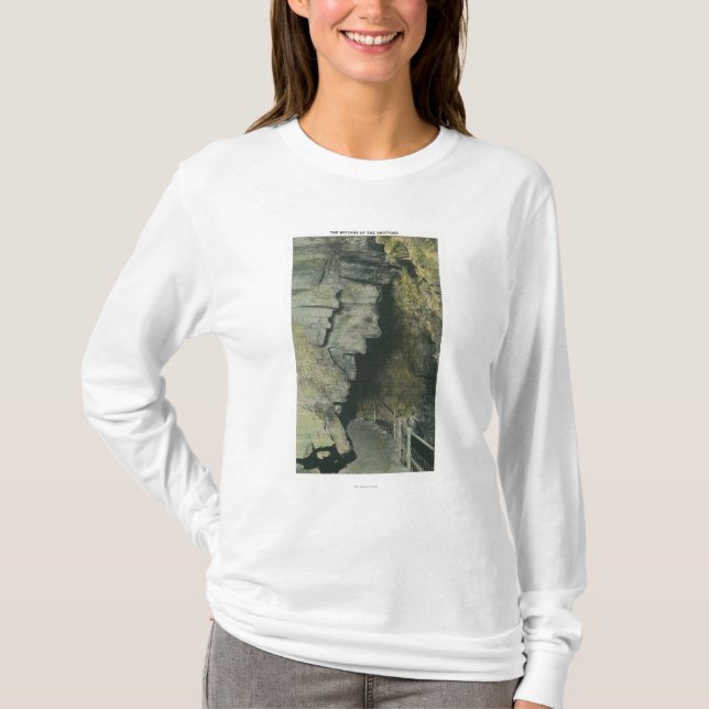 T-shirt Vue des sorcières des grottes (Devant)