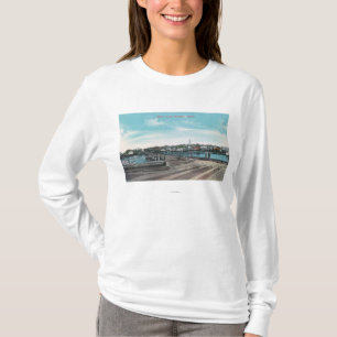 T-shirt Vue du bord de mer