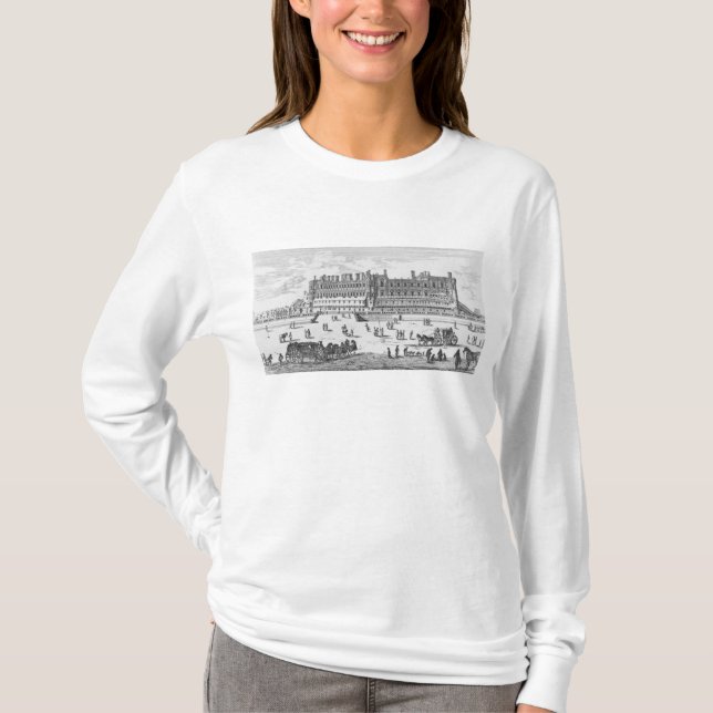 T-shirt Vue du château de Saint-Germain-en-Laye (Devant)